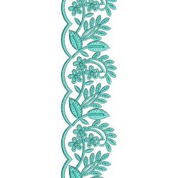 Ball Gown Embroidery Design 201