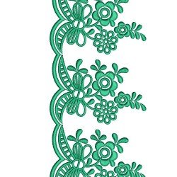 Corner Lace Embroidery Design 80