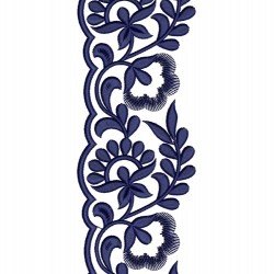 Cut Work Lace Border Design 145