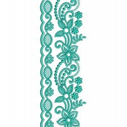 Dupatta Border Cutwork Design 186