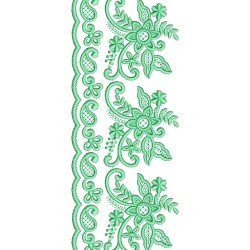 Latest Cutwork Lace Embroidery 185