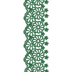 Simple Cut Work Lace Embroidery Design 70