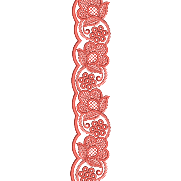 Dainty Square Saree Border Embroidery Design_127