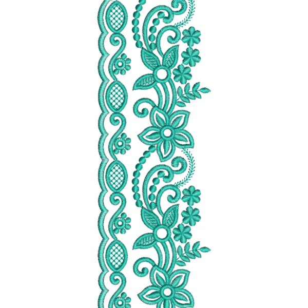 Floral Lace Machine Embroidery Design_146