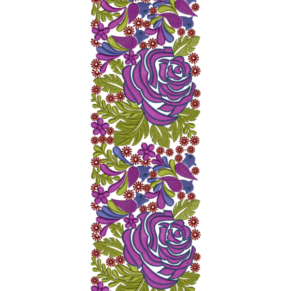 Rose Flower Border Design_176