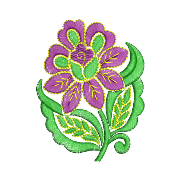 Small Flower Embroidery Design_194