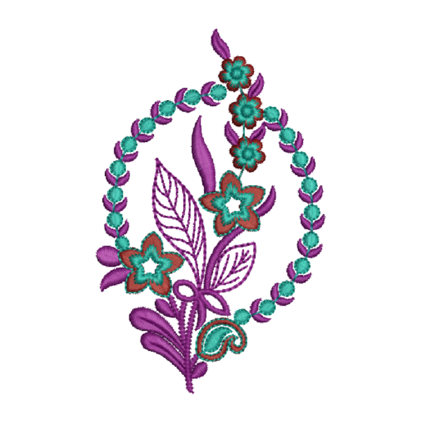 Small Flower Embroidery Design_199