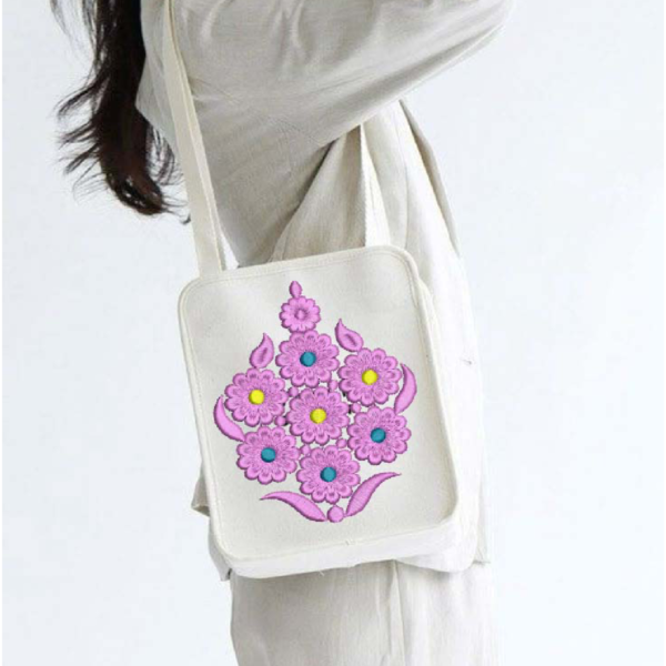 Small Latest Flower Applique Design_203 - Image 2