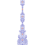 New Double Color Full Caftan Design_246 - Image 3