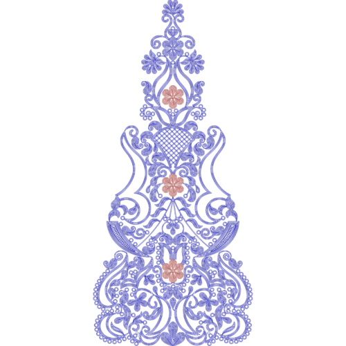 Two Color Cording Kaftan Kali_247