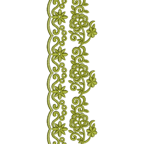 Small Flower Style Machine Embroidery Design_33