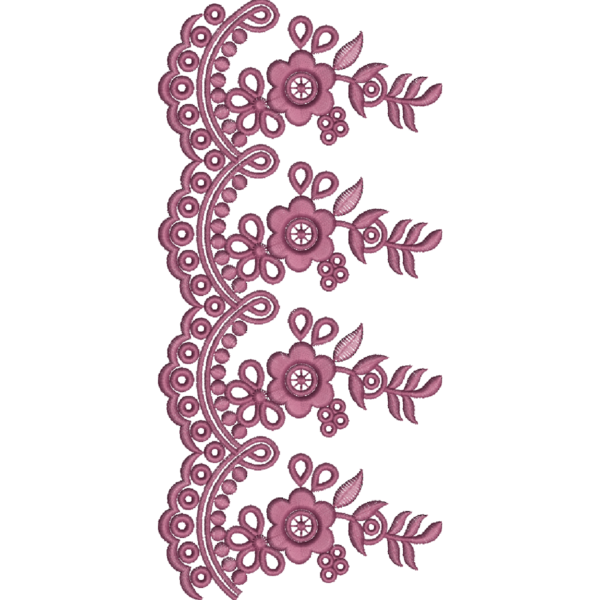 Small Flower Style  Cutwork Machine Embroidery Design_36