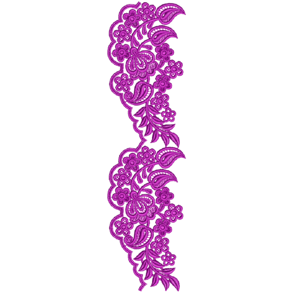 Traditional Palestinian Embroidery Pattern_86