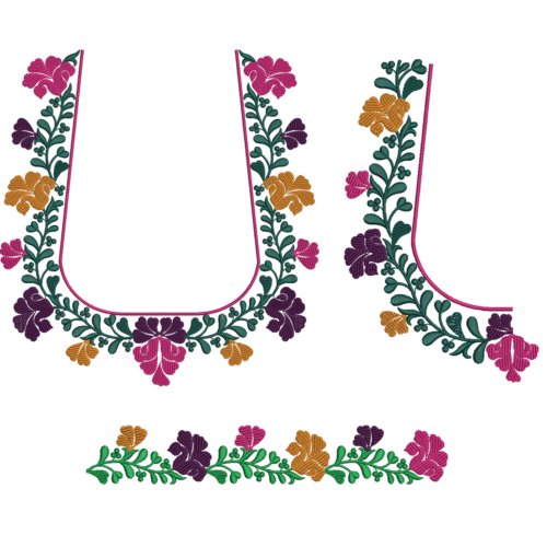Fullset Blouse Embroidery Design_255
