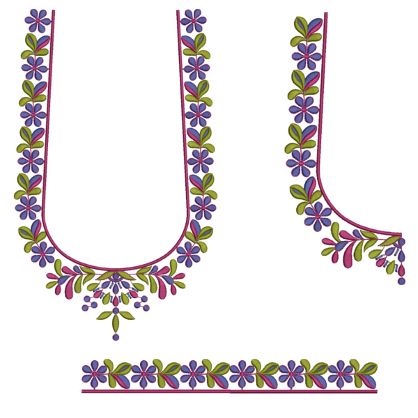 Wedding Inspired Blouse Embroidery Design_321