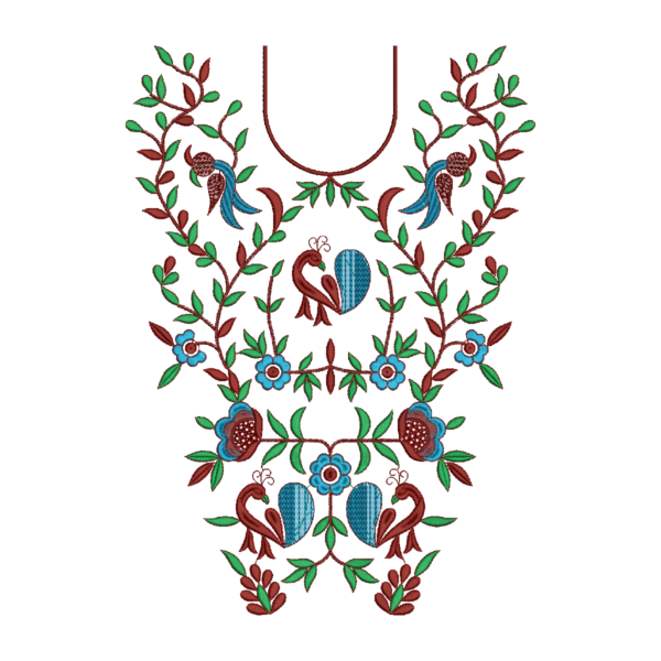 Beautiful Dress Neck Embroidery_328