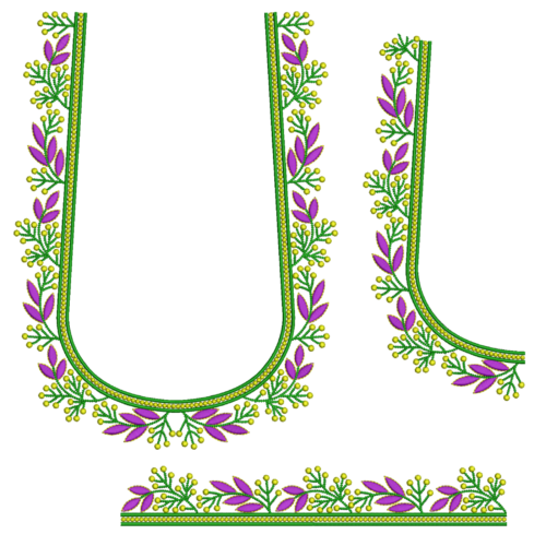 Embroidery Design For Blouse With Sleeves_334