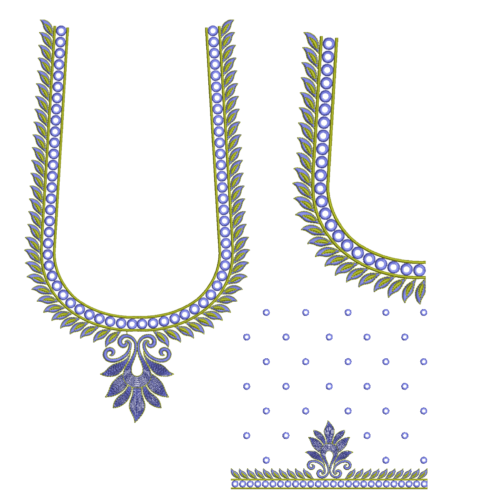 Stylish Saree Blouse Embroidery Design_253