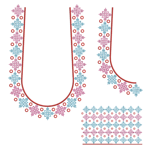 Unique Blouse Embroidery Design_357