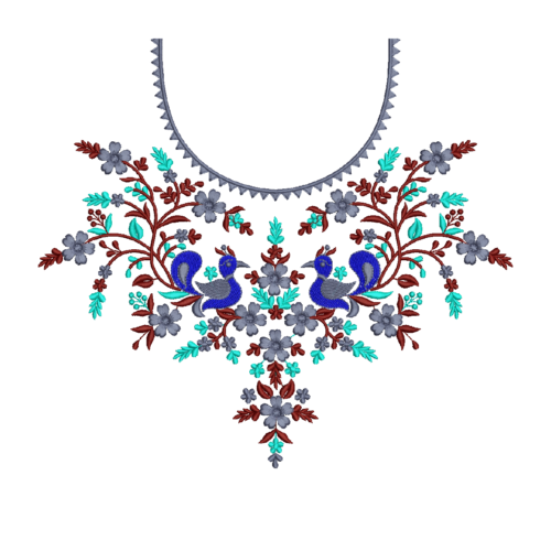 Beautiful Dress Embroidery Design_360