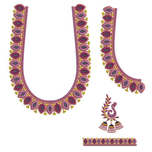 Fullset Blouse Embroidery Design_376