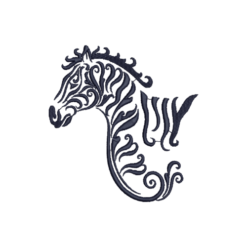 Horse Applique Design_383