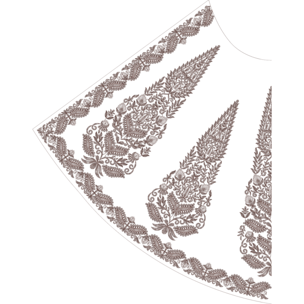 Full Caftan Cording Embroidery Design_390
