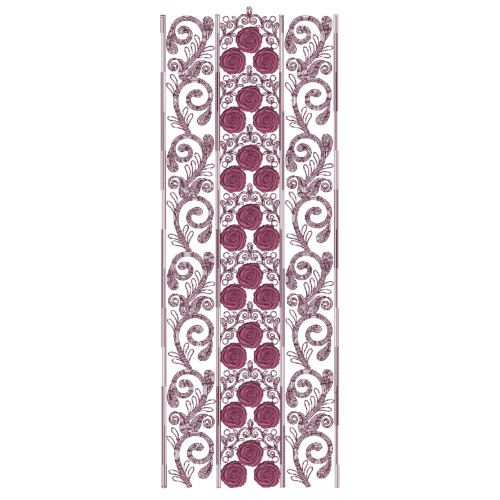 New Bedsheet Border Embroidery Design_406
