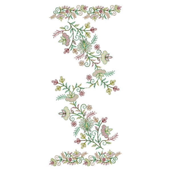 Paisley Shawl Embroidery Aari Work_409