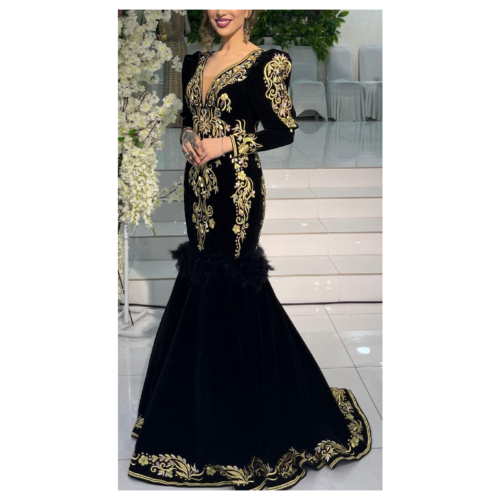Latest Cording Caftan Design_417