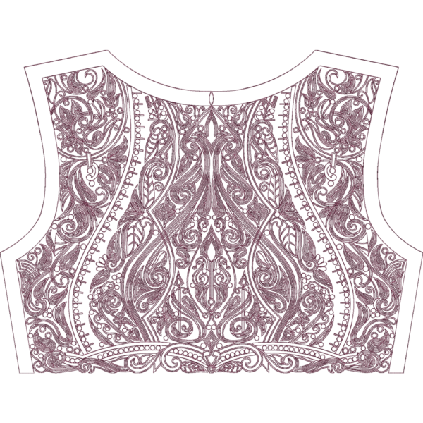 Full Cording Caftan Design_418