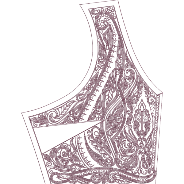 Full Cording Caftan Design_418 - Image 3