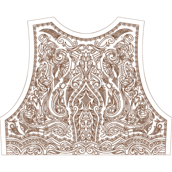 New Full Cording Caftan Design_421