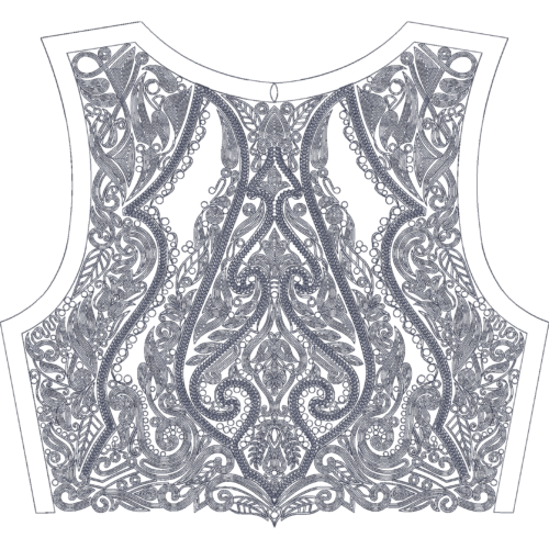 Bridel Cording Caftan Design_423