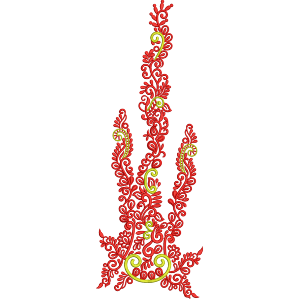 Satin Sticth Embroidery Design_424 - Image 2