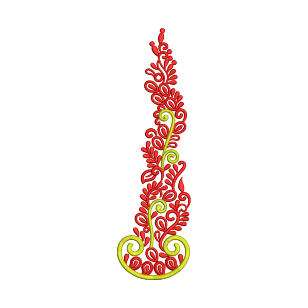Satin Sticth Embroidery Design_424 - Image 3