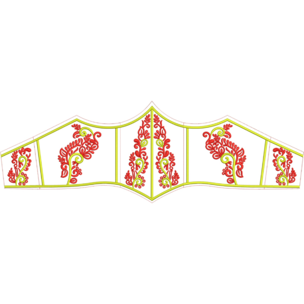 Satin Sticth Embroidery Design_424 - Image 9