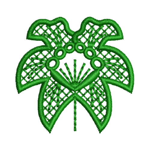 Famous Flower Green Patch Design_448