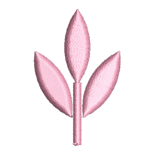 Small Leaf Applique Embroidery Design_450
