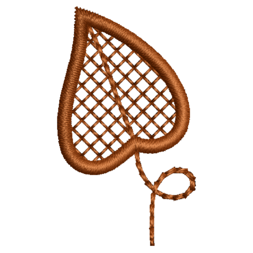 Most Famous Heart Shape Embroidery Design_463